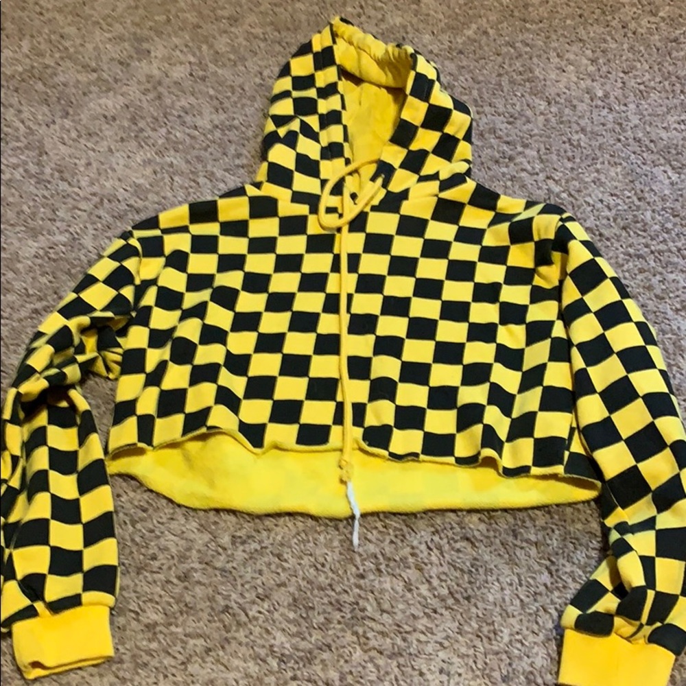 Cropped hoodie